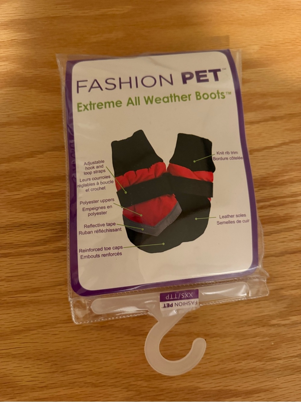 Fashion Pet Red All-Weather Dog Boots